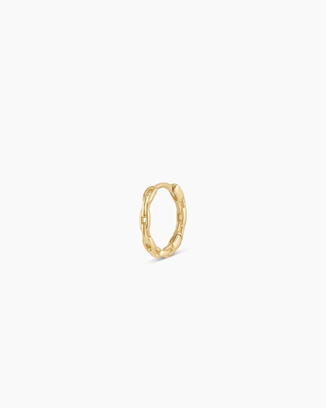 Parker Huggie || option::14k Solid Gold, Single