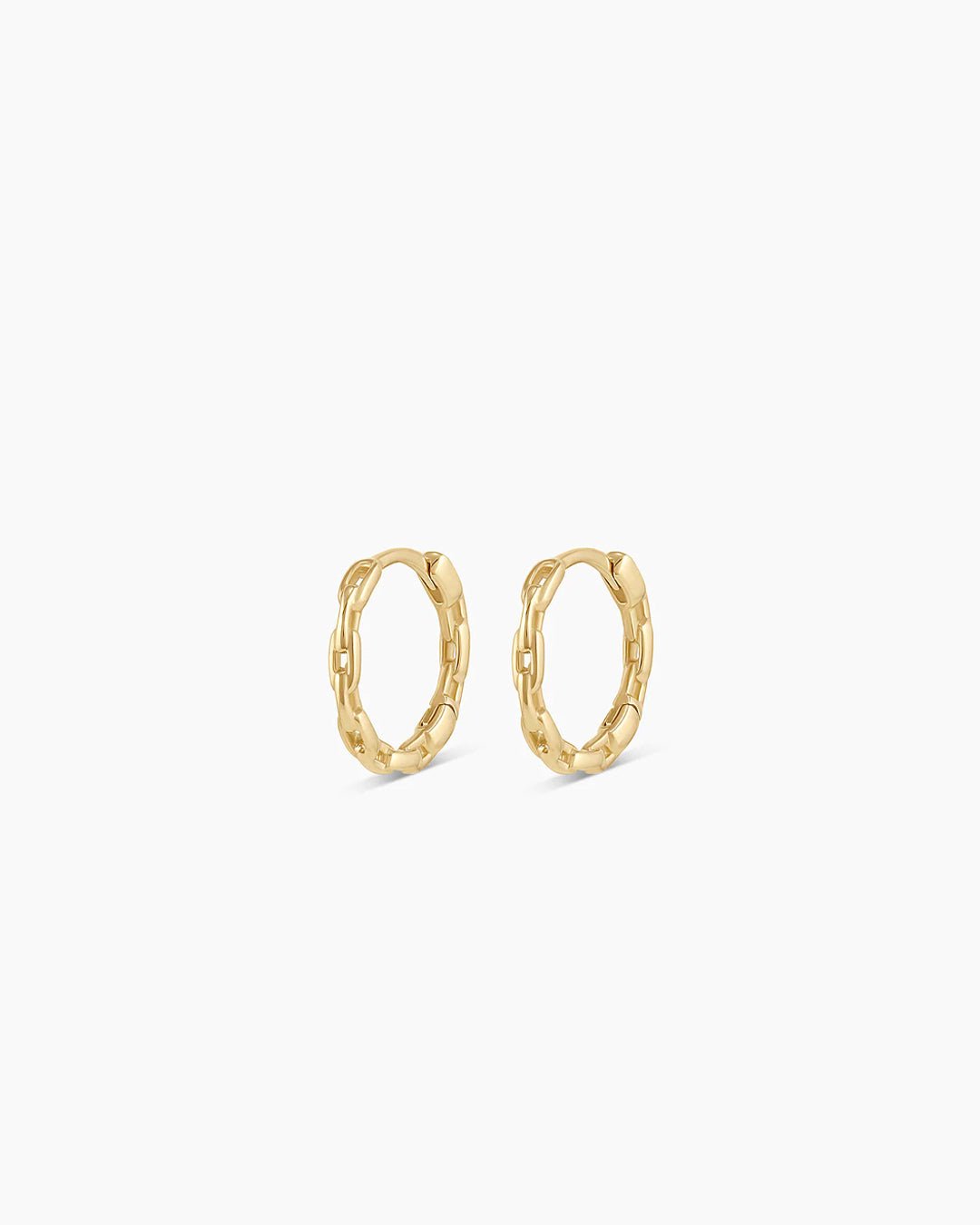 Parker Huggie || option::14k Solid Gold, Pair