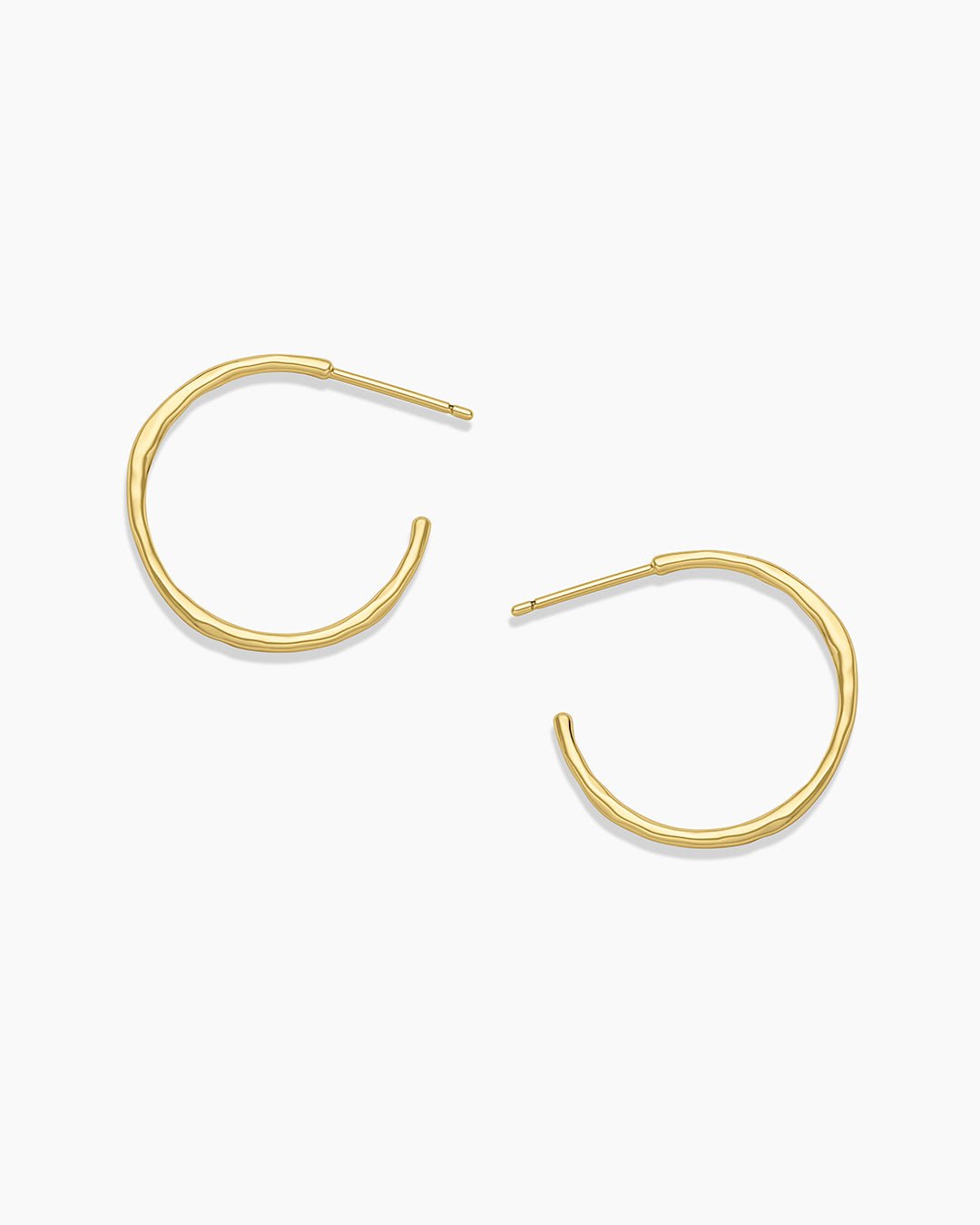 Taner Small Hoops || option::18k Gold Plated