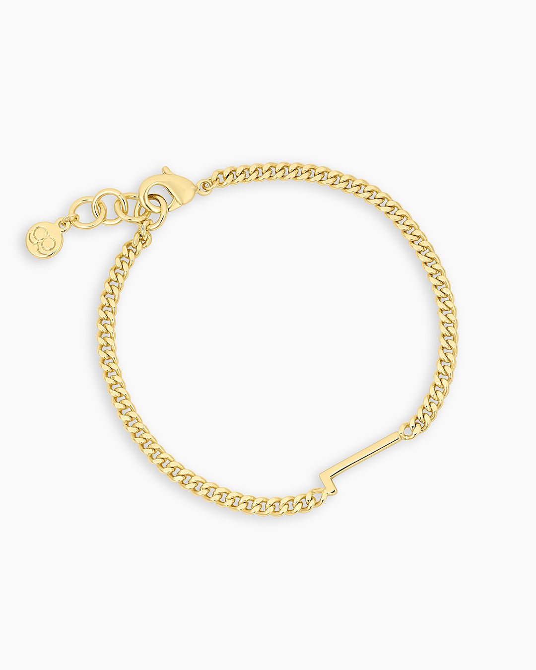 Wilder Alphabet Bracelet Alphabet Bracelet #L || option::18k Gold Plated, L