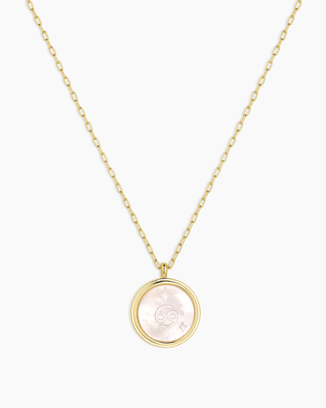 Zodiac Necklace - Scorpio, Astrology Coin Necklace, Scorpio Necklace || option::18k Gold Plated, Cancer