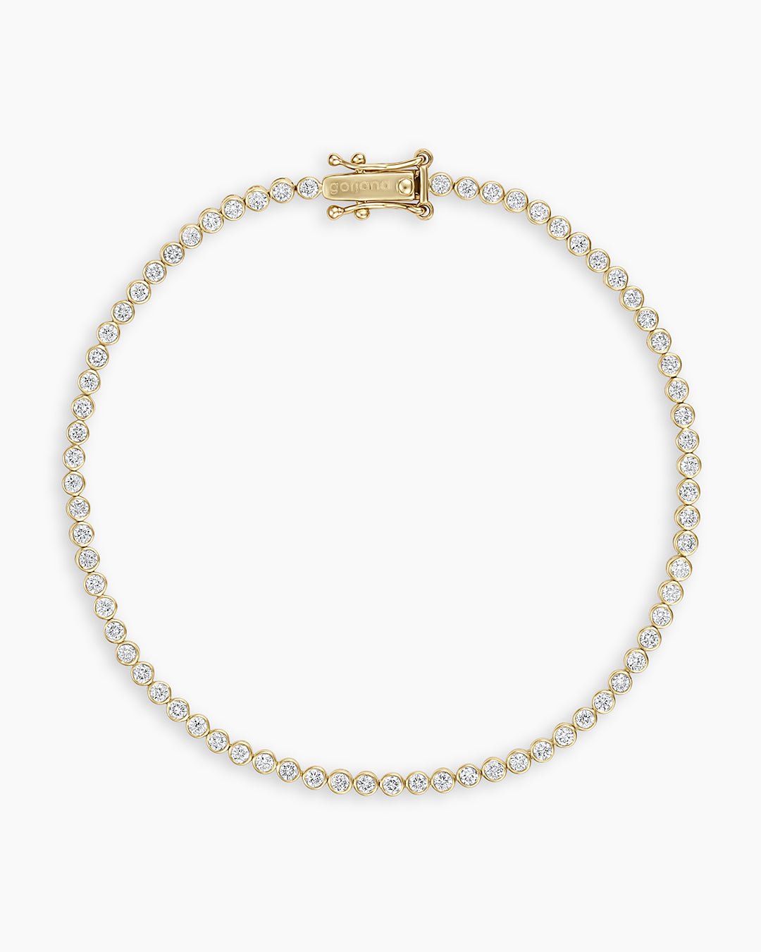 Classic Diamond Tennis Bracelet || option::14k Solid Gold