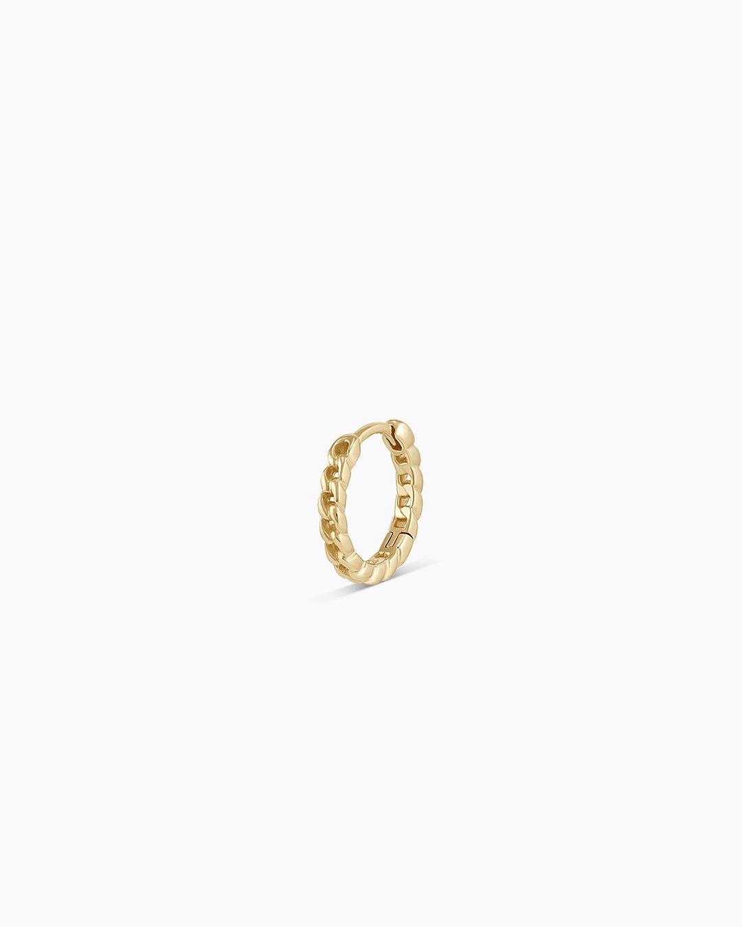 Wilder Huggie || option::14k Solid Gold, Single