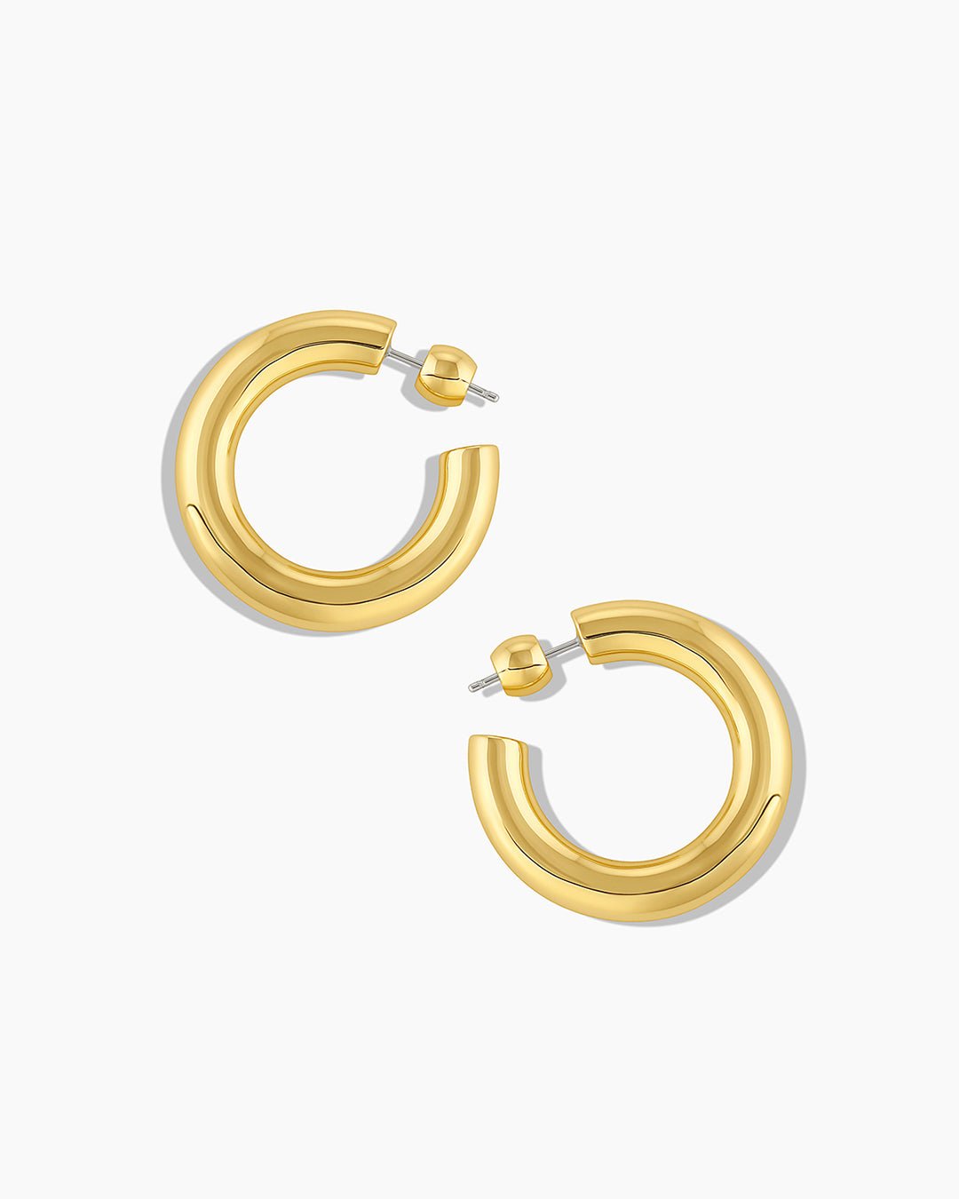 Lou Statement Hoops || option::18k Gold Plated