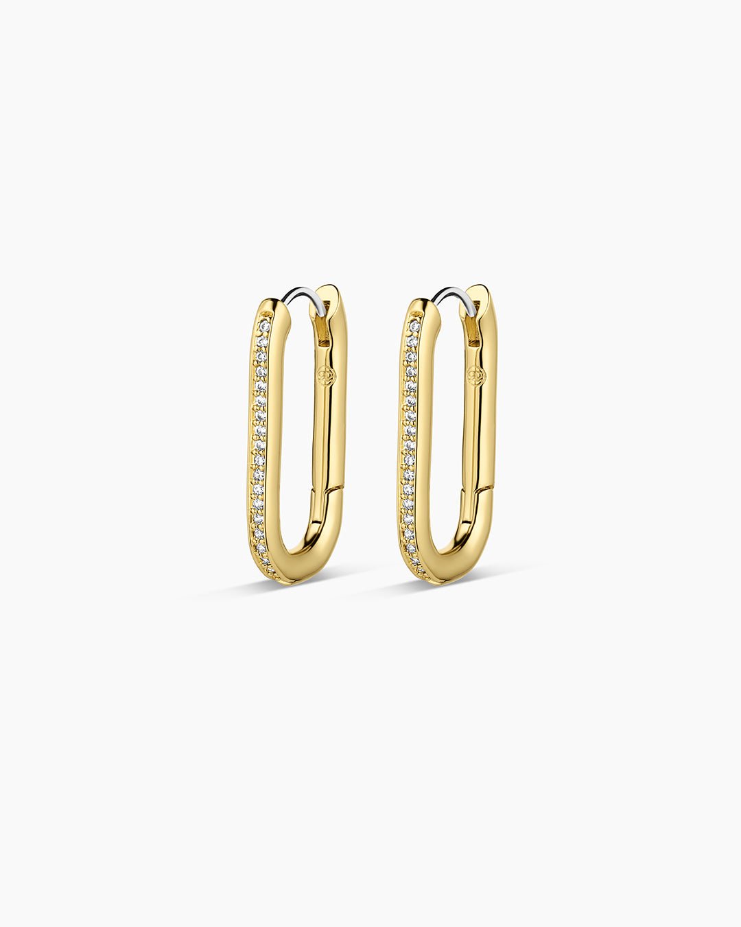 Zoey Shimmer Hoops || option::18k Gold Plated