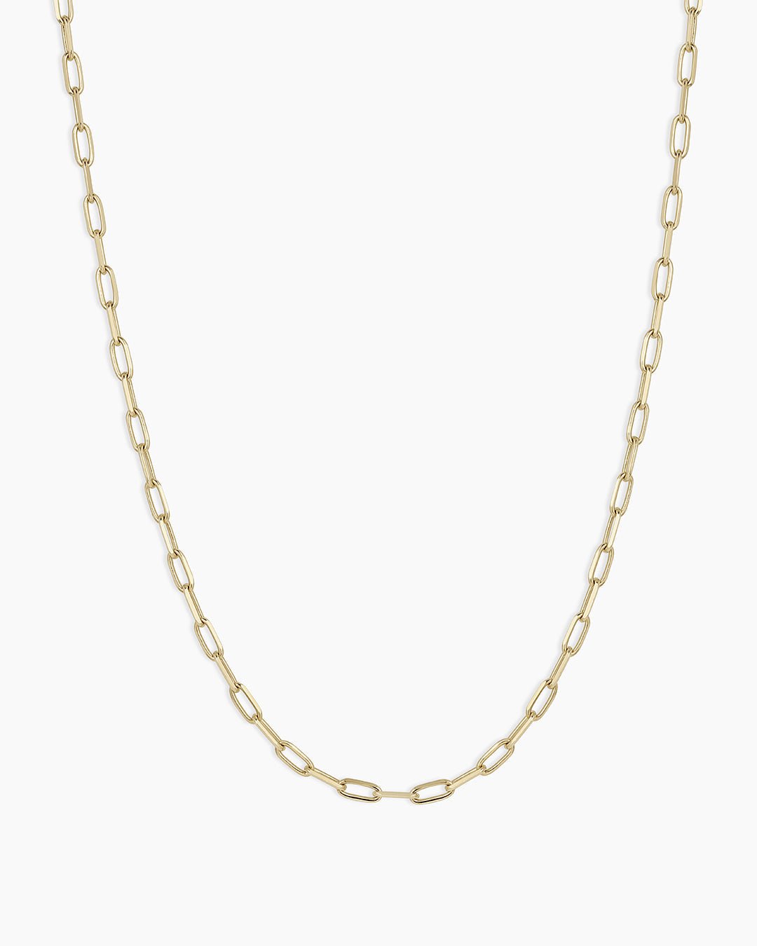 14k Gold Parker Micro Mini Necklace || option::14k Solid Gold, 20 in