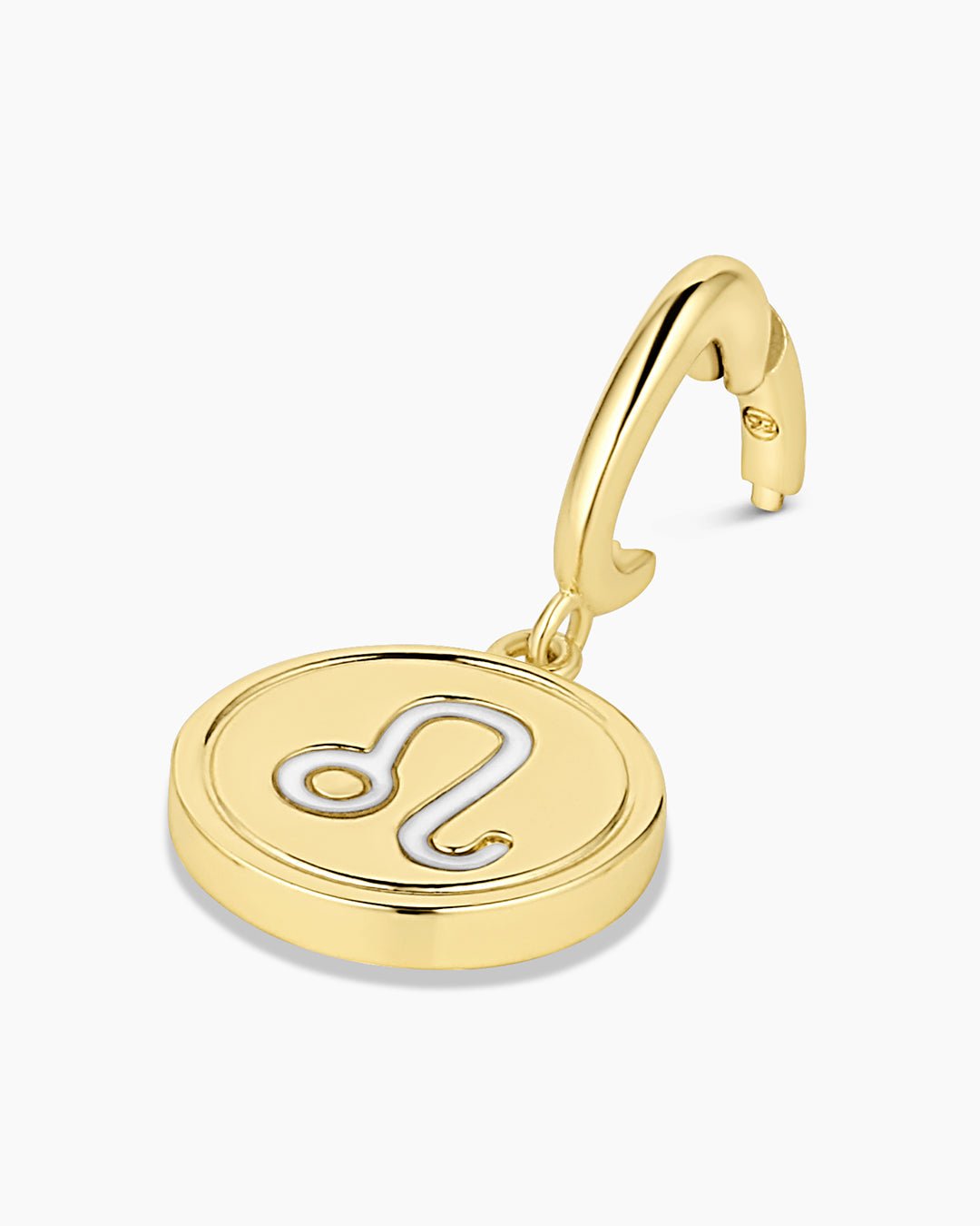 Zodiac Parker Charm || option::18k Gold Plated, Leo