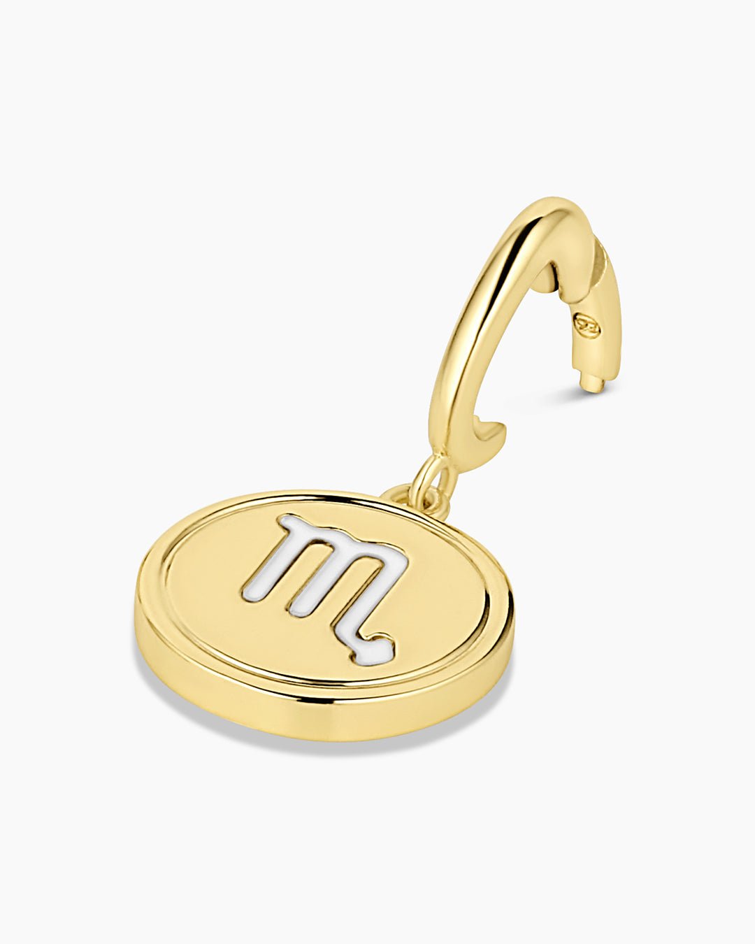 Zodiac Parker Charm || option::18k Gold Plated, Scorpio