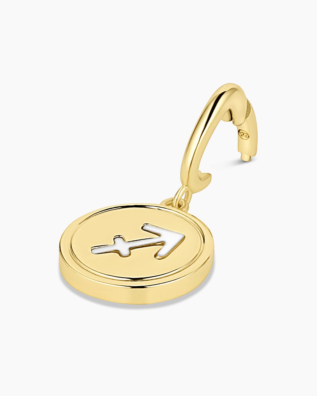 Zodiac Parker Charm || option::18k Gold Plated, Sagittarius