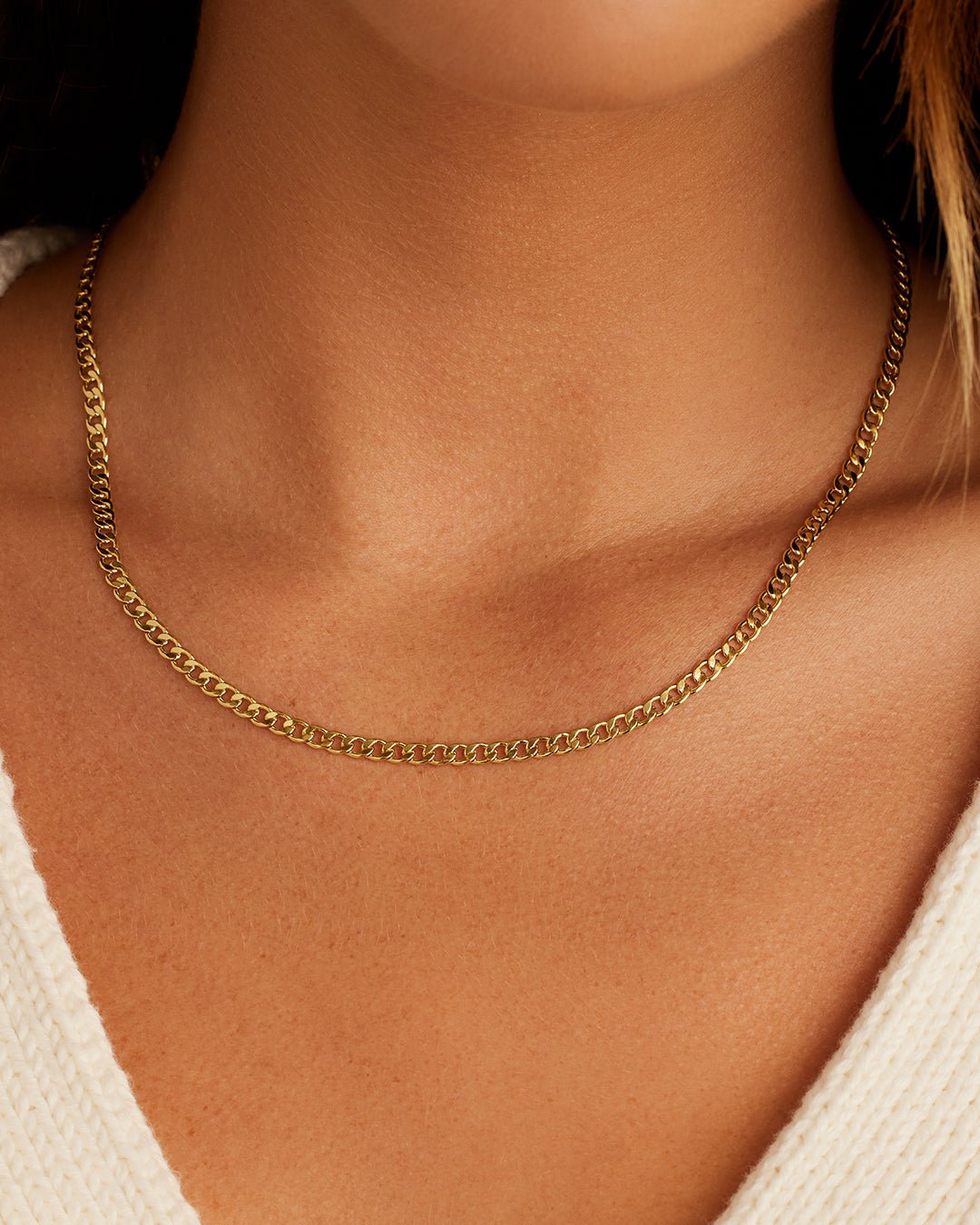 Wilder Midi Necklace || option::18k Gold Plated