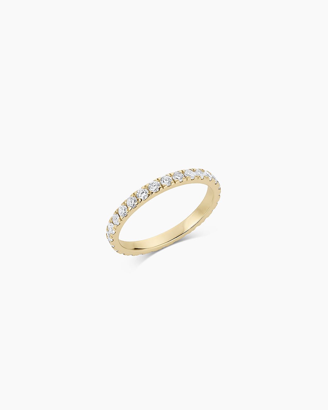 Lab Grown Diamond Eternity Ring || option::14k Solid Gold