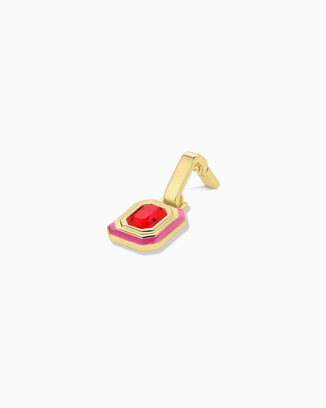 Crimson Tag Charm || option::18k Gold Plated