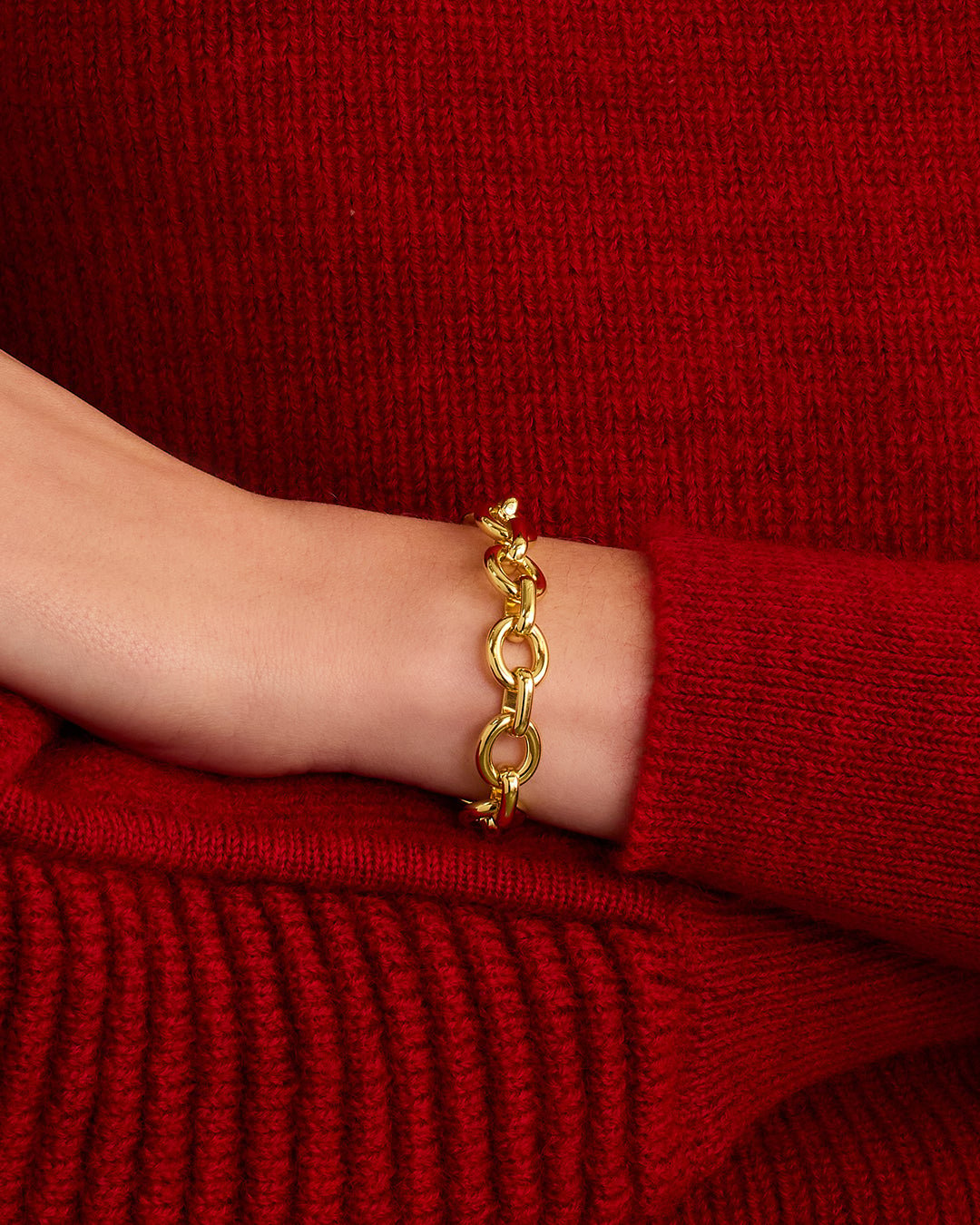 Adriana Bracelet || option::18k Gold Plated