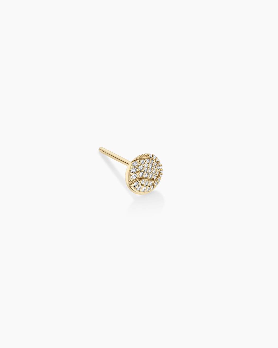 Diamond Ace Studs || option::14k Solid Gold