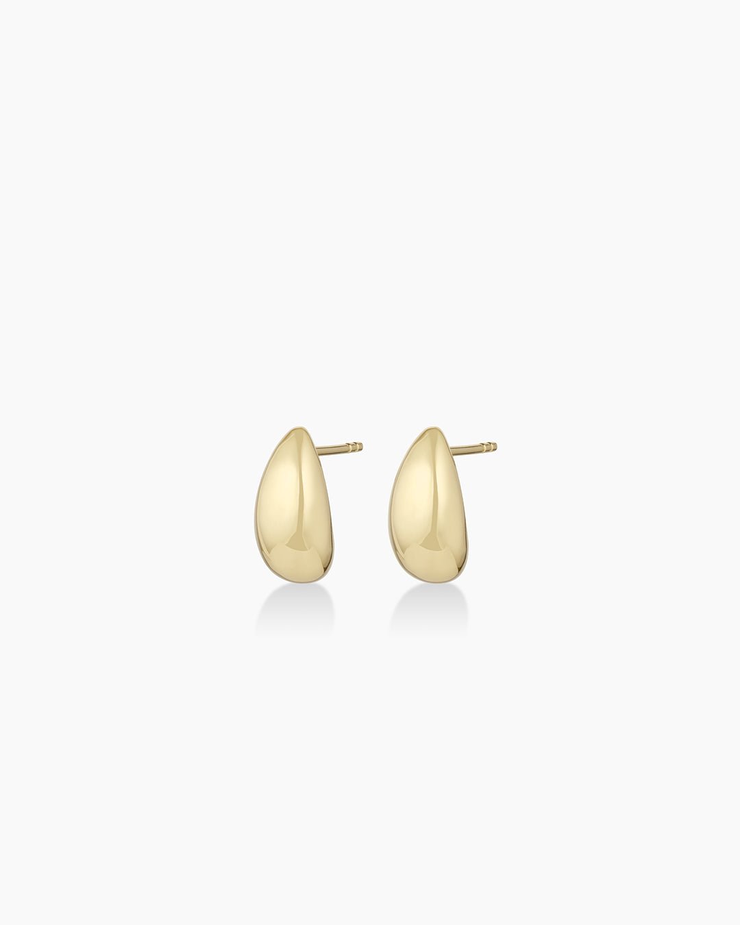 14k Gold Banks Studs || option::14k Solid Gold, Pair