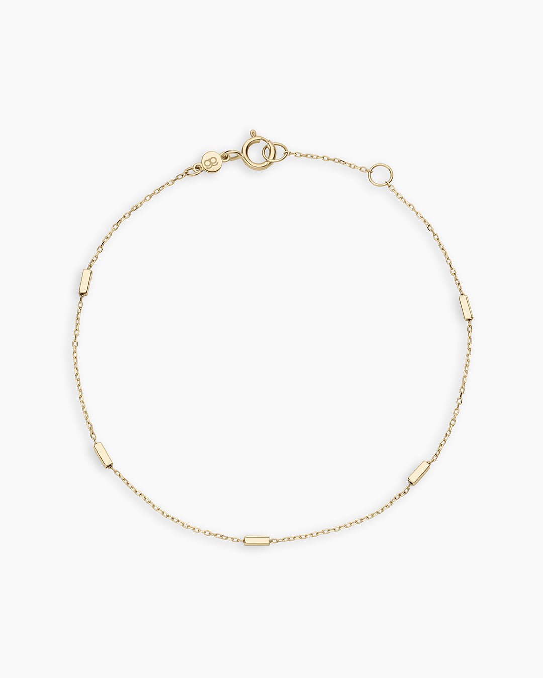 14k Gold Tatum Bracelet || option::14k Solid Gold