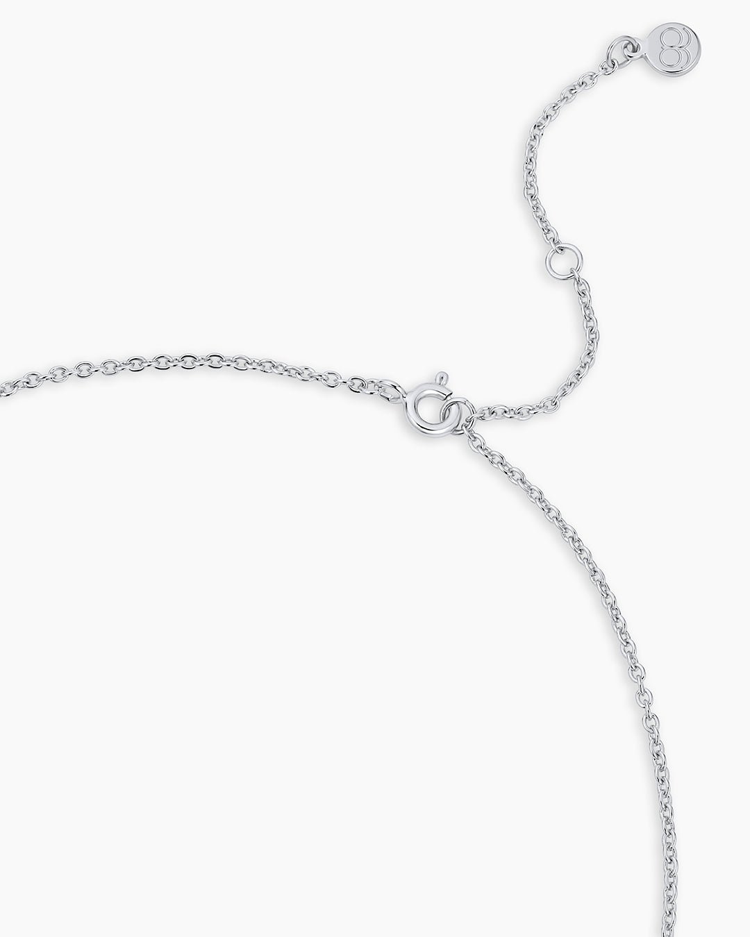 Crew Interlocking Necklace || option::Silver Plated