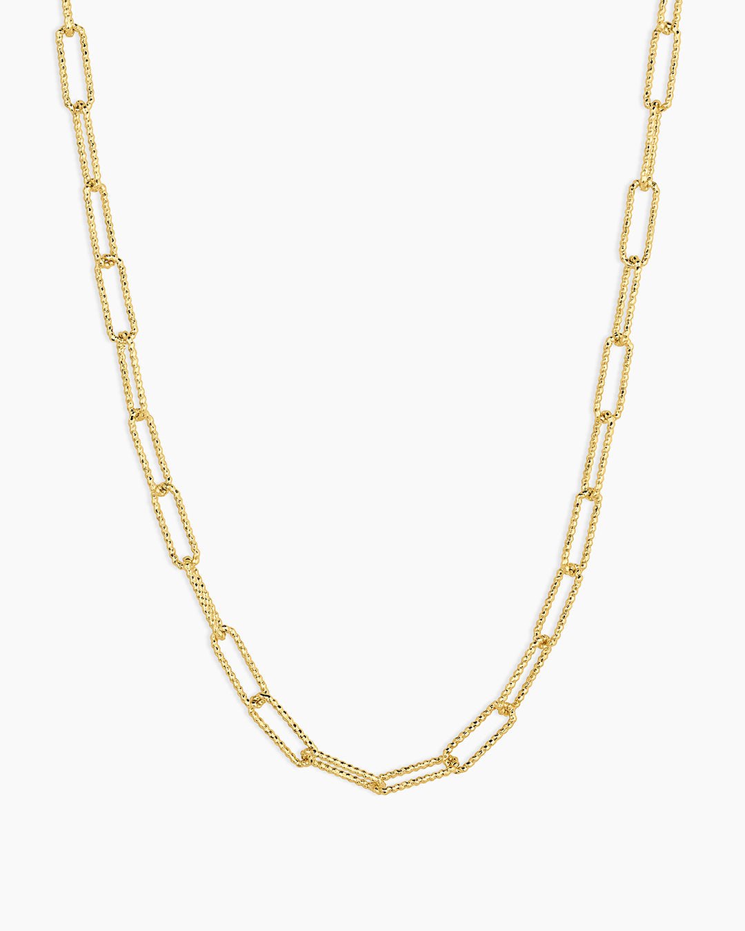 Crew Link Necklace || option::18k Gold Plated