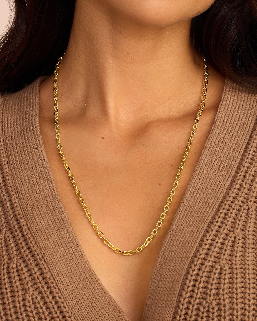 Asher Necklace || option::18k Gold Plated