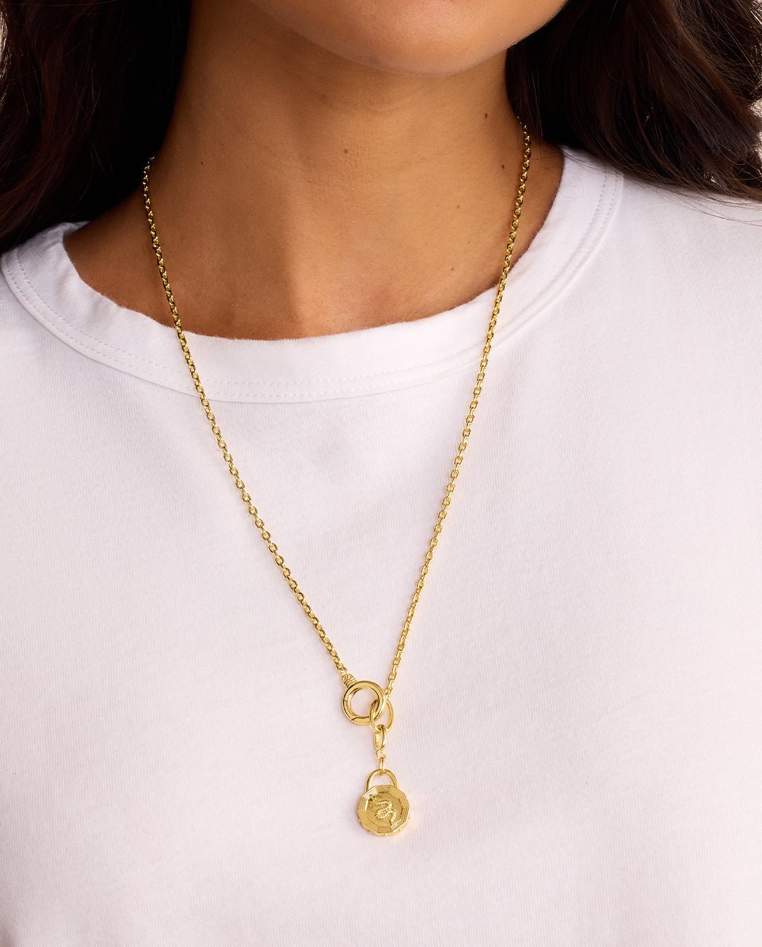 Avery Mini Necklace || option::18k Gold Plated