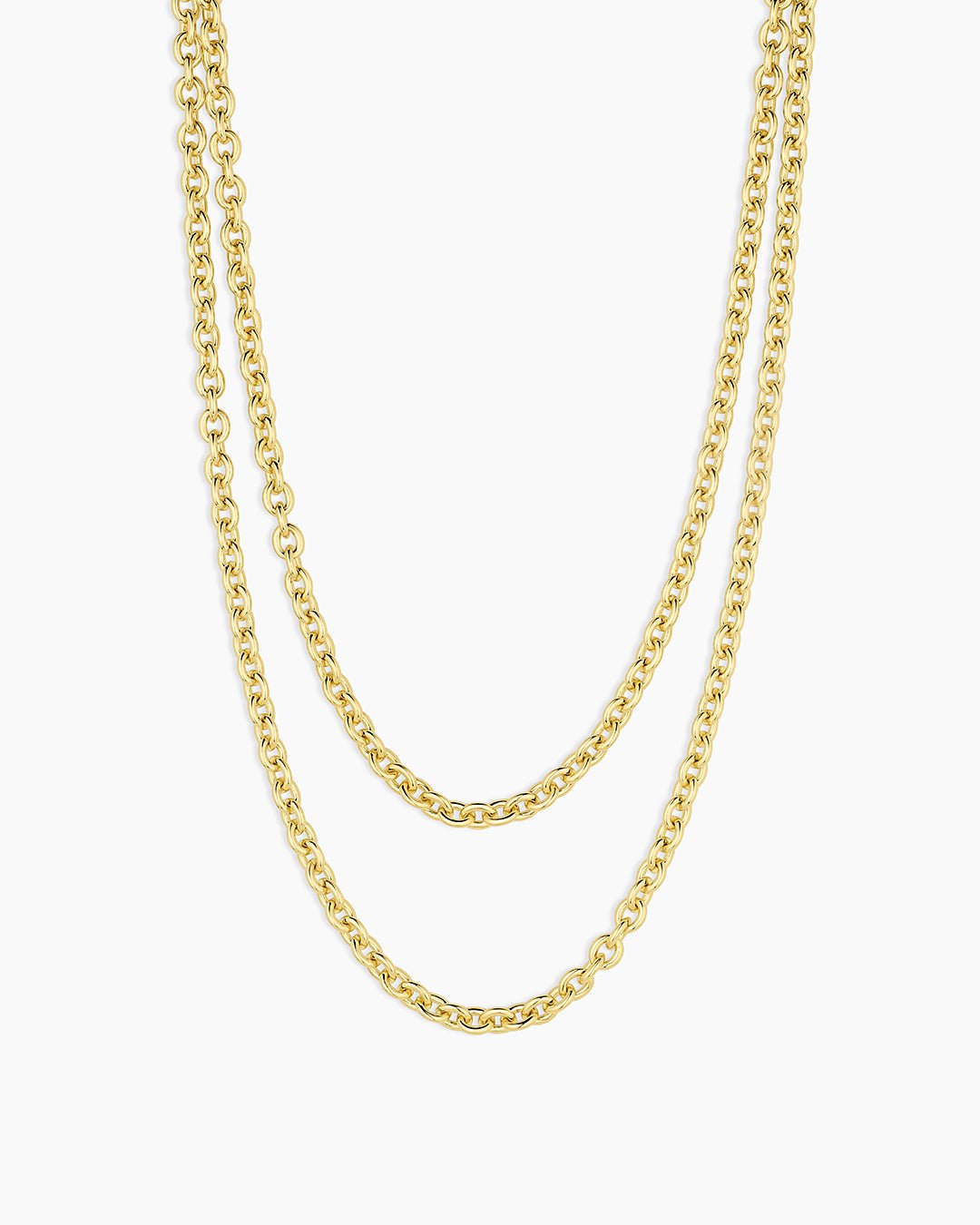 Avery Necklace || option::18k Gold Plated