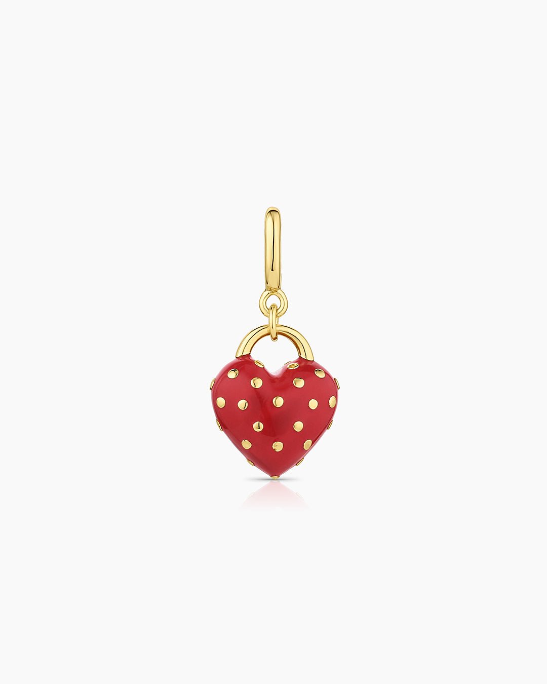 Love Stud Parker Charm || option::18k Gold Plated