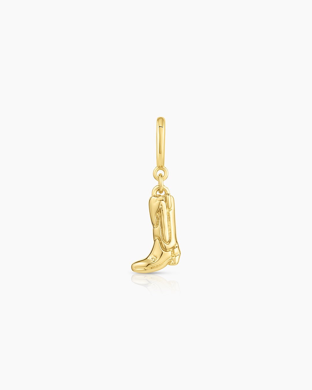 Cowboy Boot Parker Charm || option::18k Gold Plated