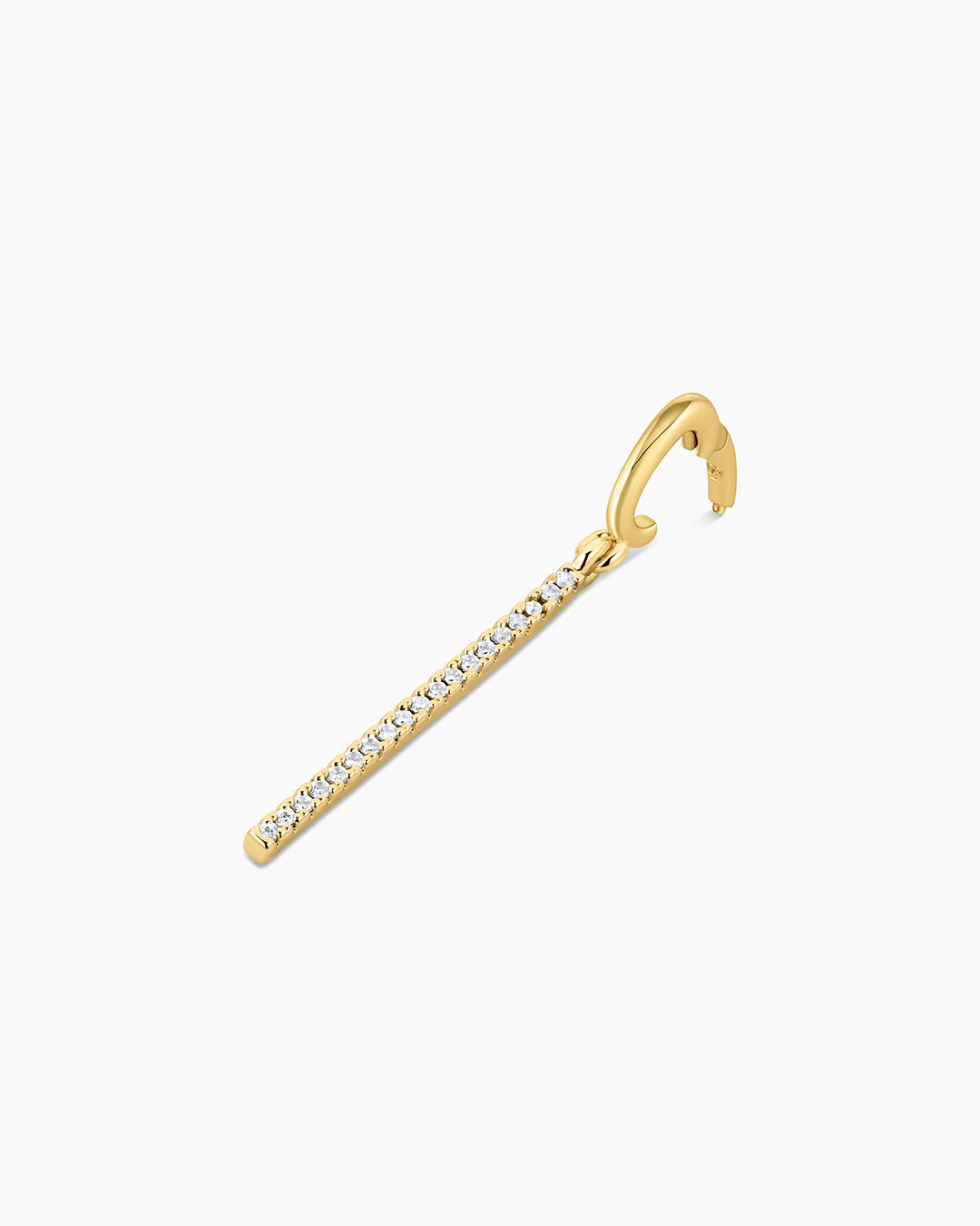 Shimmer Bar Parker Charm || option::18k Gold Plated