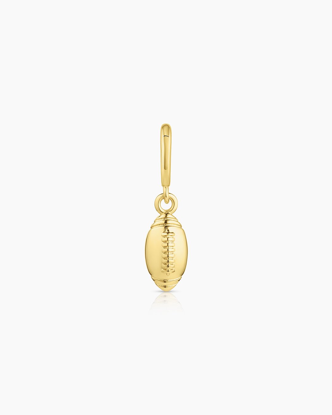 Varsity Parker Charm || option::18k Gold Plated, Football