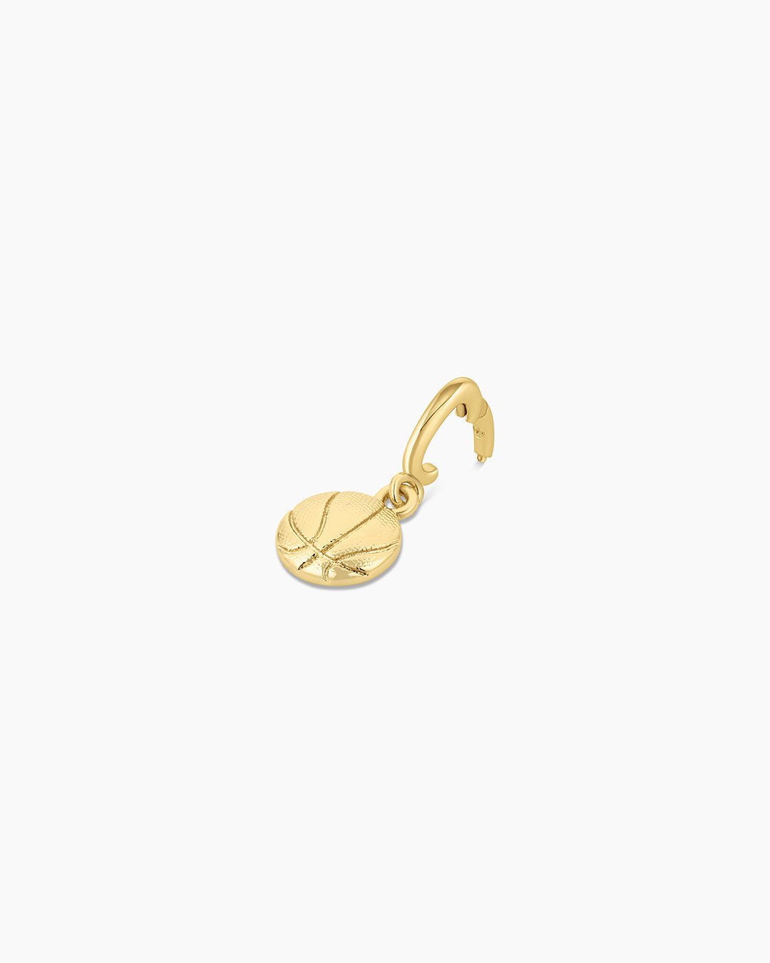 Varsity Parker Charm || option::18k Gold Plated, Basketball