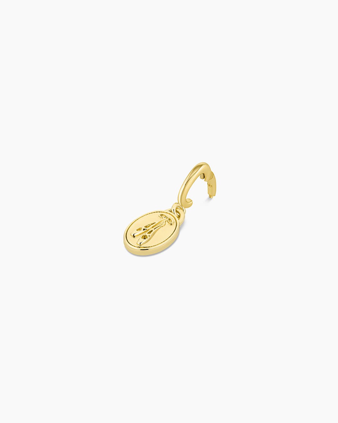 Varsity Parker Charm || option::18k Gold Plated, Dance