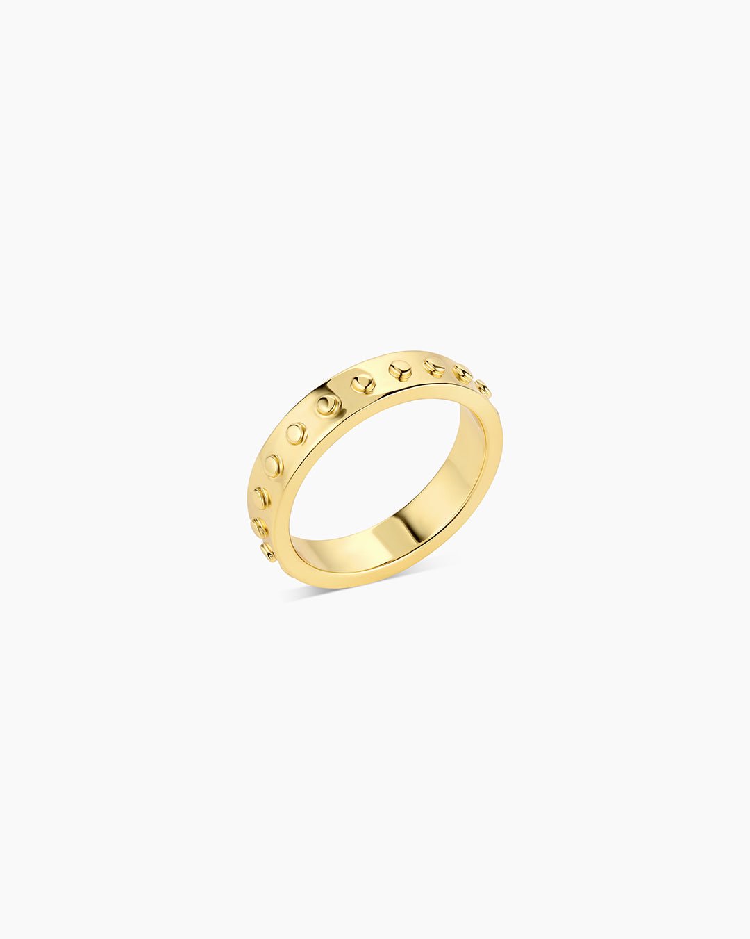 Asher Ring || option::18k Gold Plated