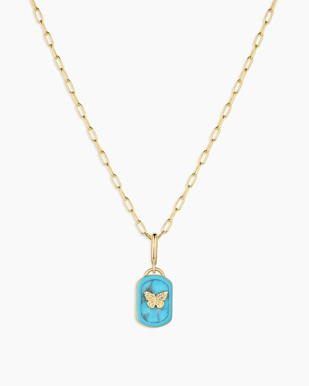 Power Gemstone Parker
Charm Necklace Healing || option::18k Gold Plated, Turquoise