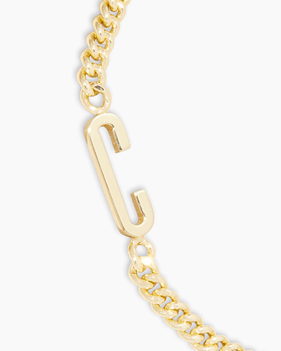 Wilder Alphabet Bracelet Alphabet Bracelet || option::18k Gold Plated, C