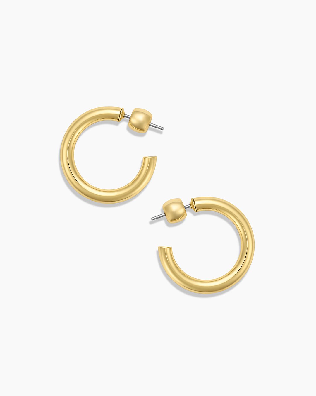 Carter Small Hoops || option::18k Gold Plated