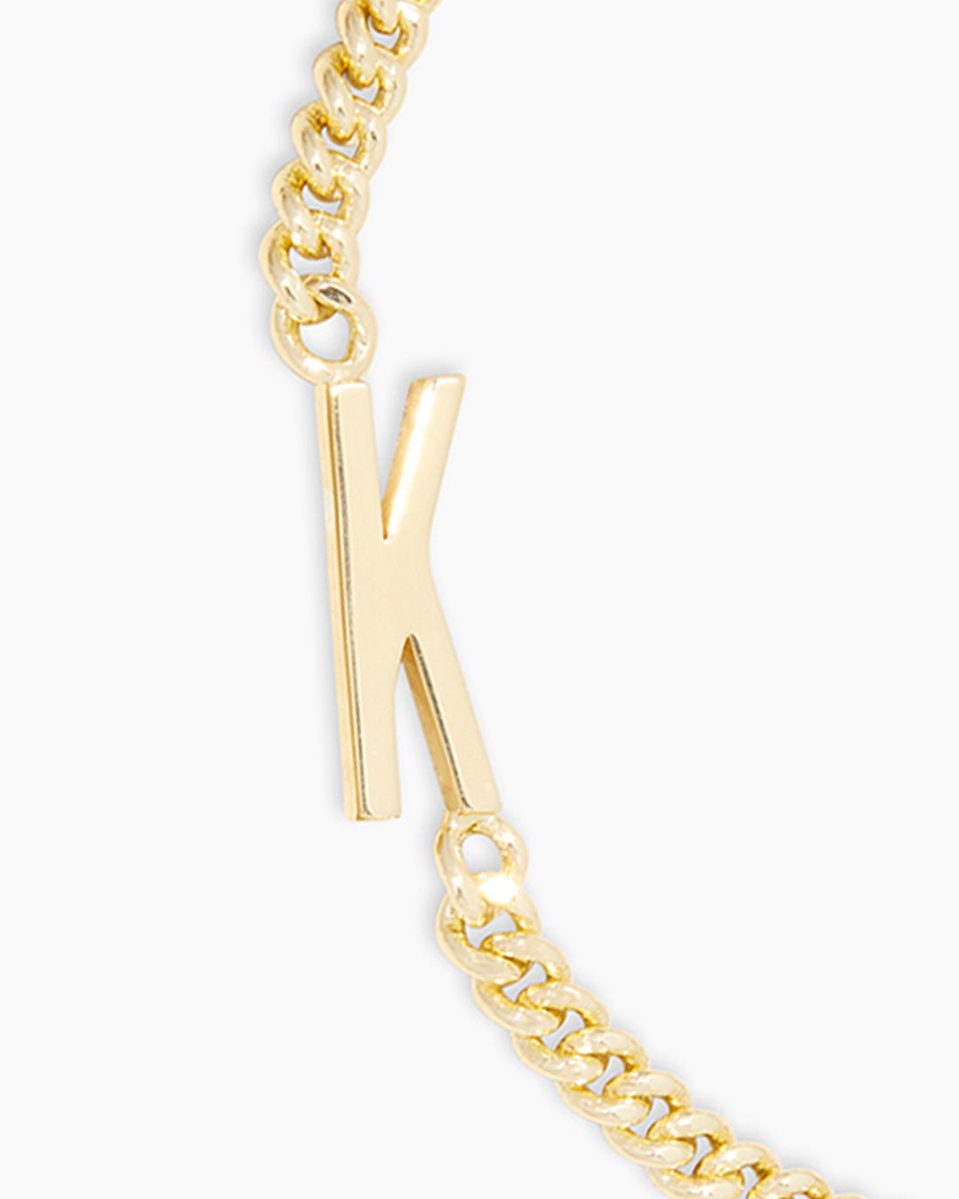 Wilder Alphabet Bracelet Alphabet Bracelet || option::18k Gold Plated, K