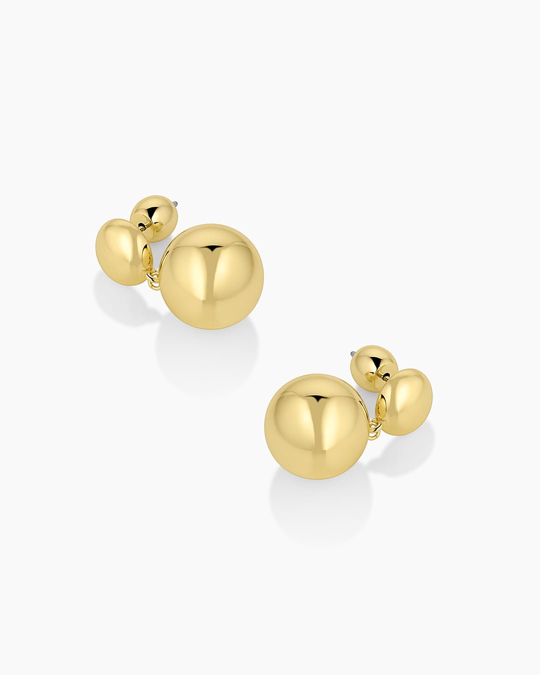 Newport Drop Earrings || option::18k Gold Plated