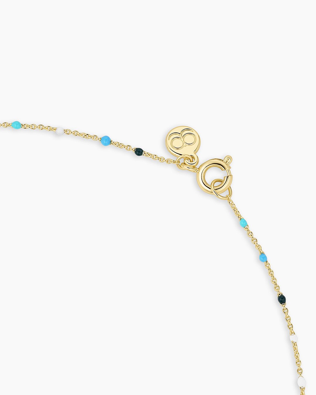 Capri Necklace || option::18k Gold Plated, Laguna