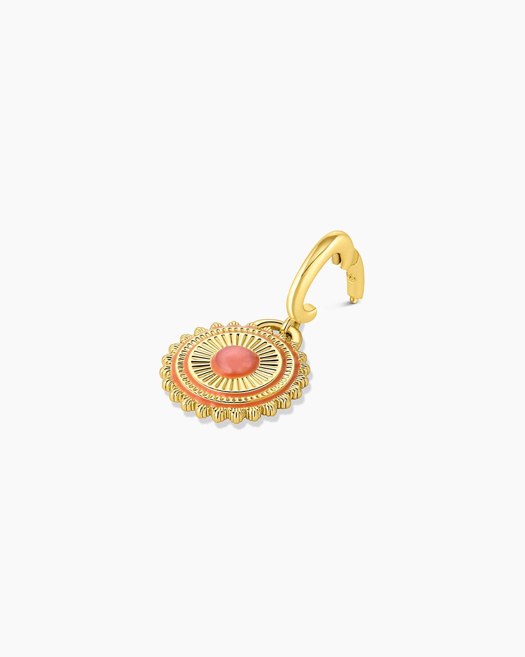 Sunstone Sun Parker Charm || option::18k Gold Plated