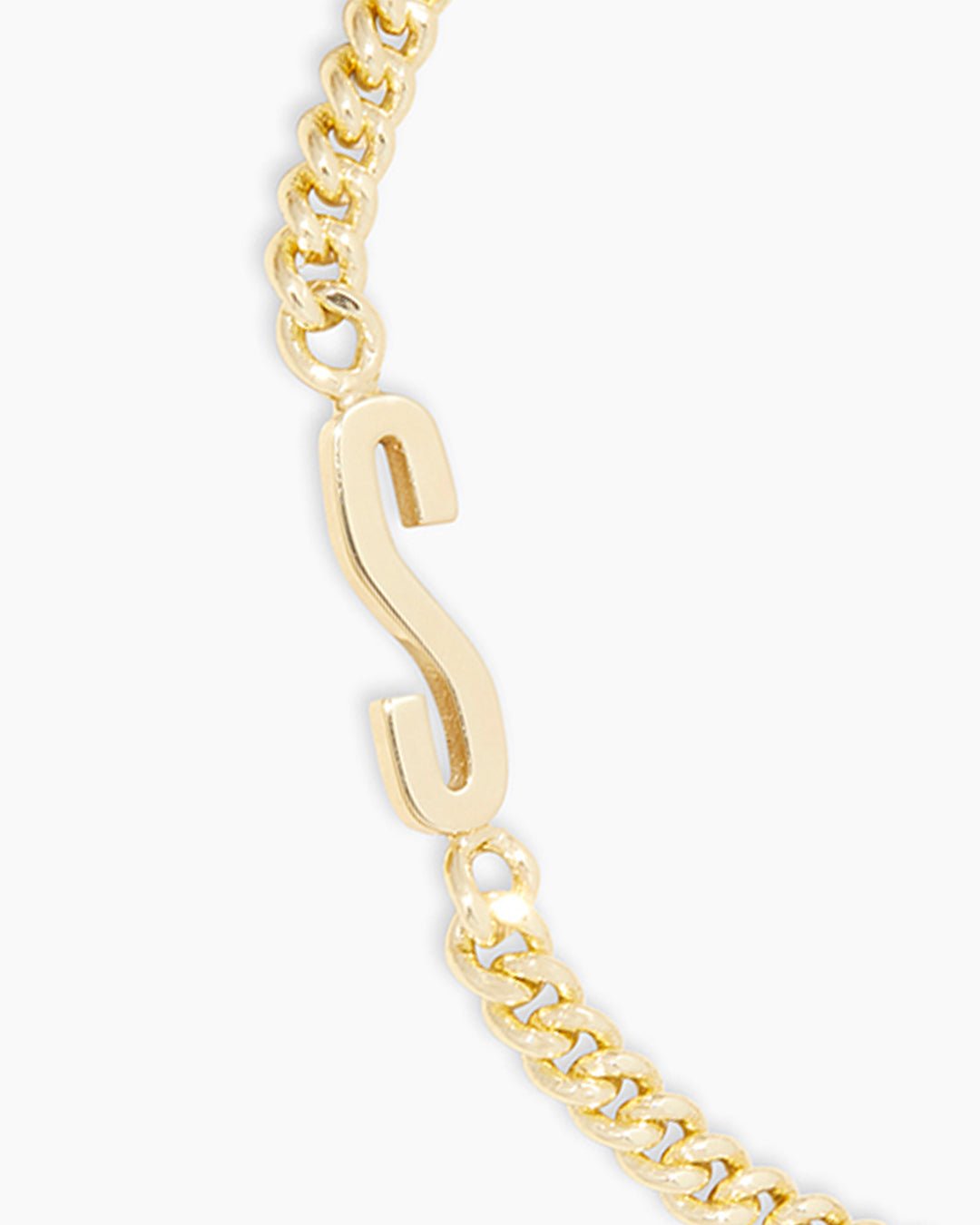 Wilder Alphabet Bracelet Alphabet Bracelet || option::18k Gold Plated, S