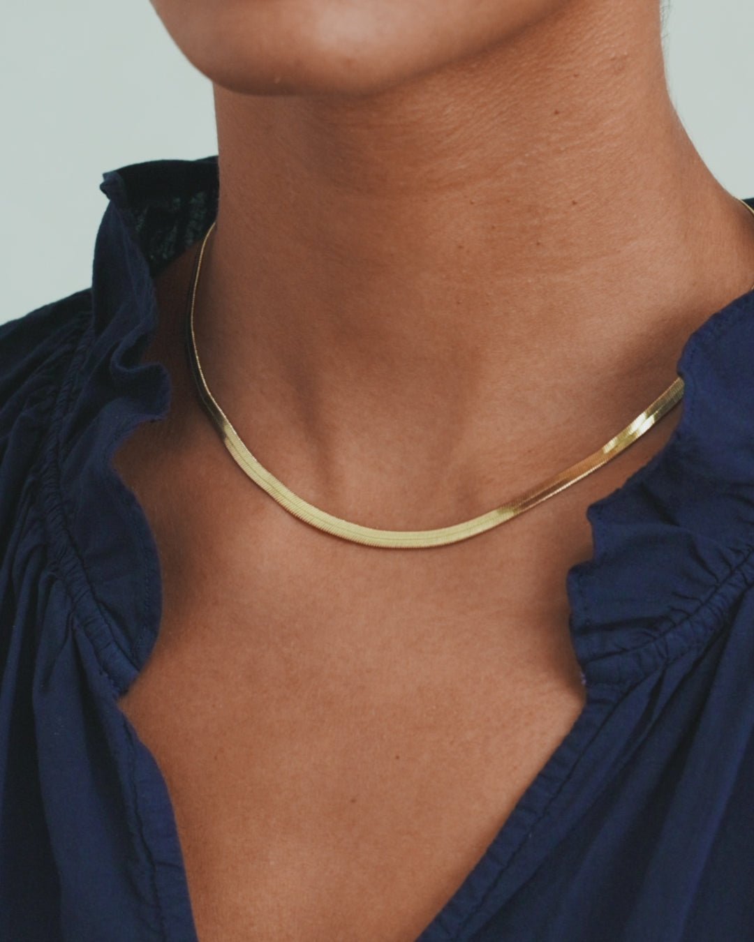 Venice Necklace || option::18 in., 18k Gold Plated