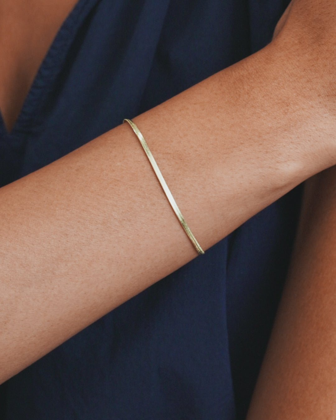 Venice Mini Bracelet || option::18k Gold Plated