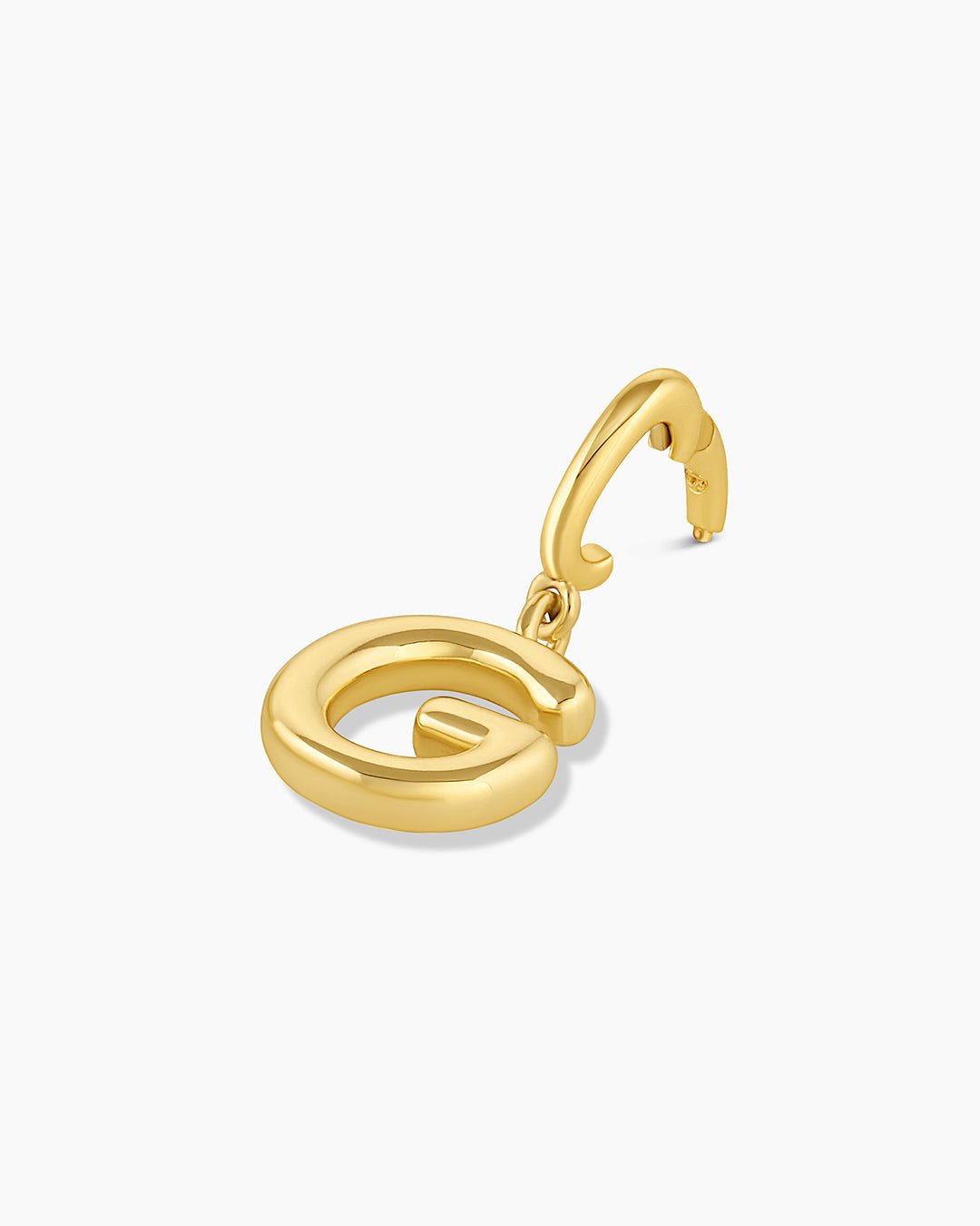 Alphabet Helium Parker Charm #G || option::18k Gold Plated, G