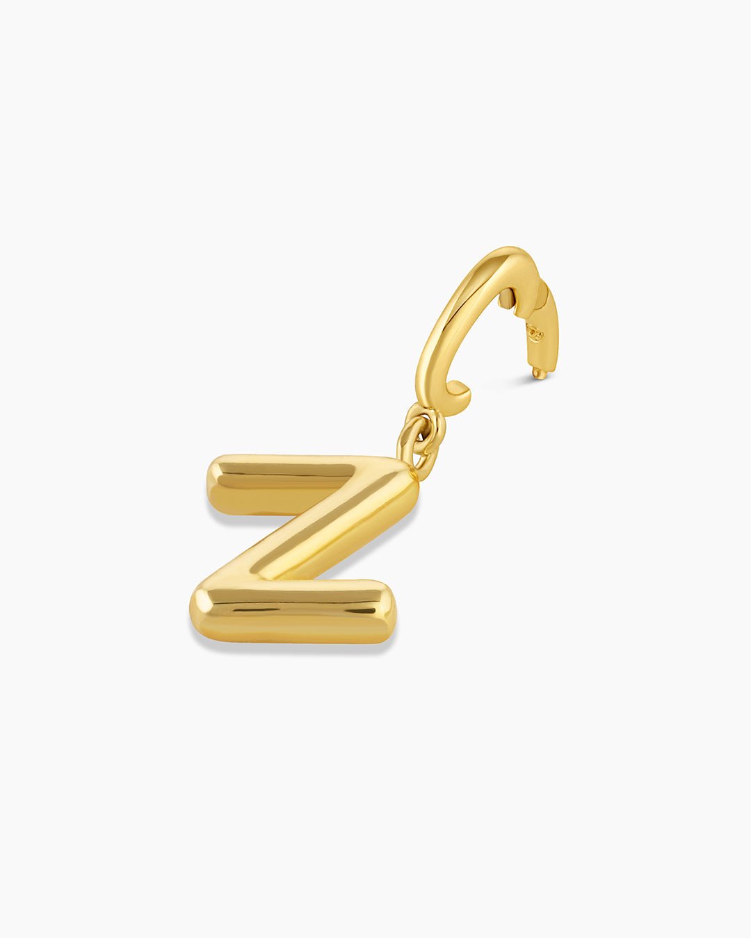 Alphabet Helium Parker Charm #Z || option::18k Gold Plated, Z