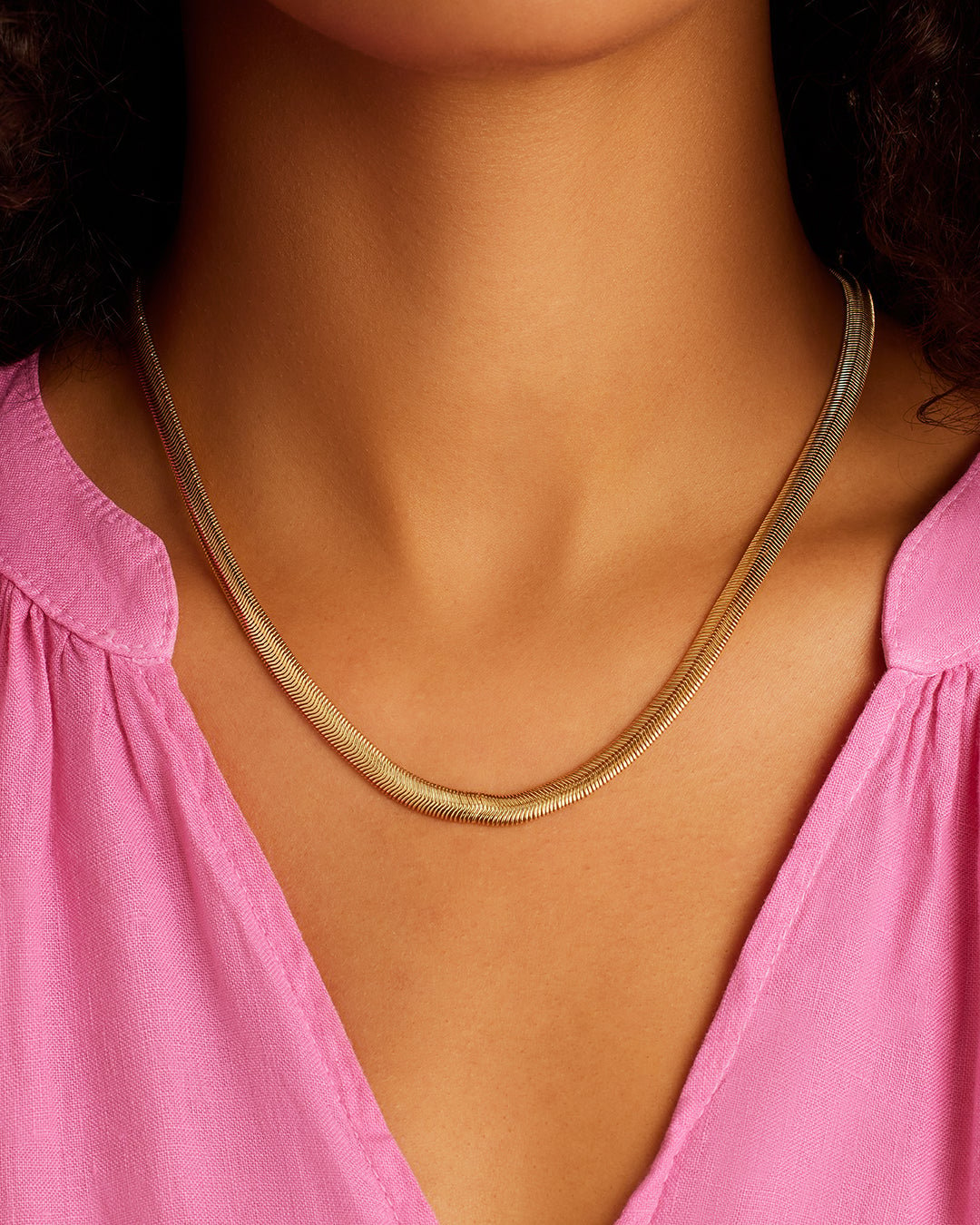 Harlow Necklace || option::18k Gold Plated