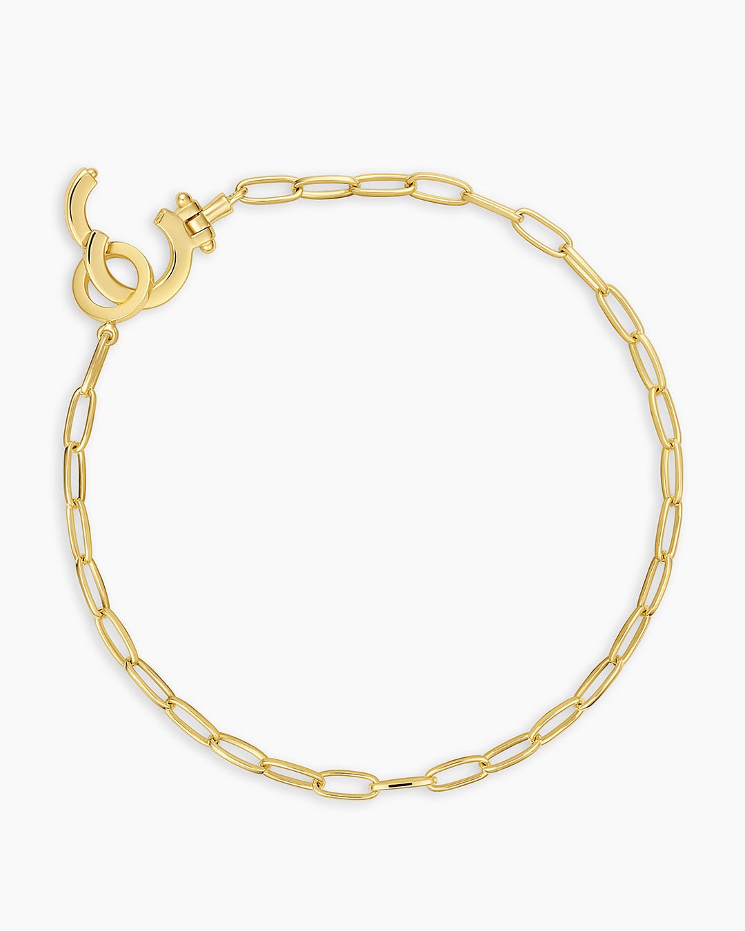 Parker Mini Bracelet || option::18k Gold Plated